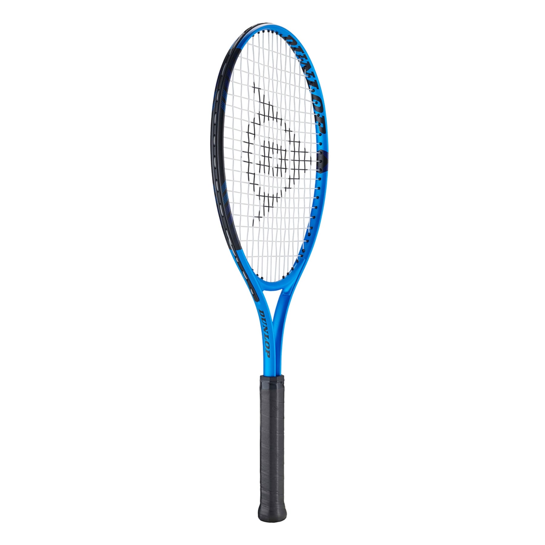 Black) 225g Tennis Racquet - Strung & Free Grip - Gem Sports