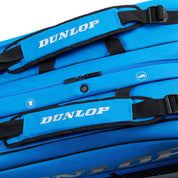 DUNLOP FX PERFORMANCE Racquet Bag (12 pcs) – Black/Blue - Gem Sports