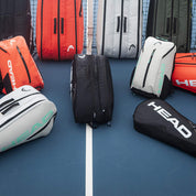 HEAD Tour Racquet Bag L (9 pcs) – Black/White - Gem Sports