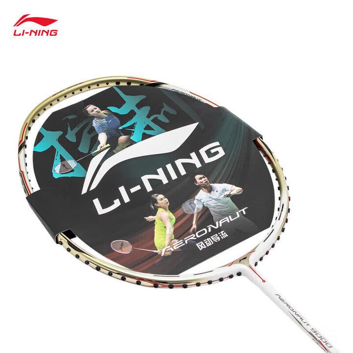 Gold) Badminton Racquet – Unstrung &amp; Free Grip - Gem Sports