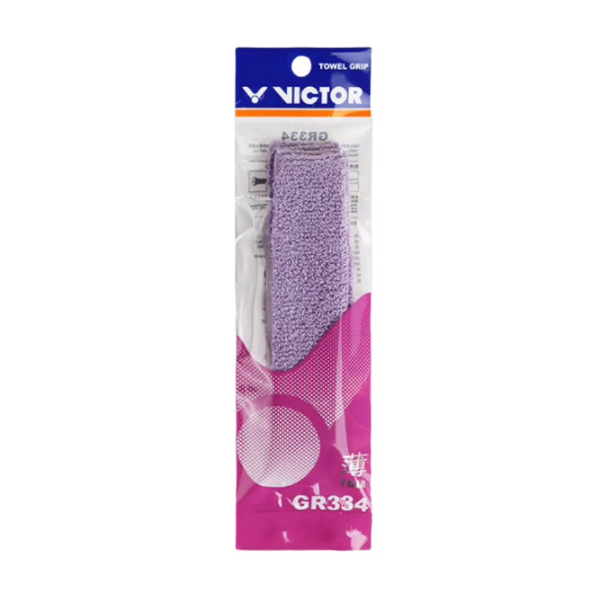 VICTOR 2025 CAPSULE Collection Thin Towel Grip (1 Wrap) GR334CPS J - Purple - Gem Sports