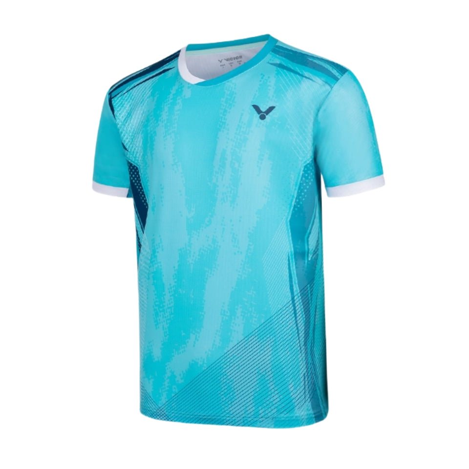 VICTOR 2025 GAME Series Men's T-Shirt T - 50023 M (Aqua) - Gem Sports