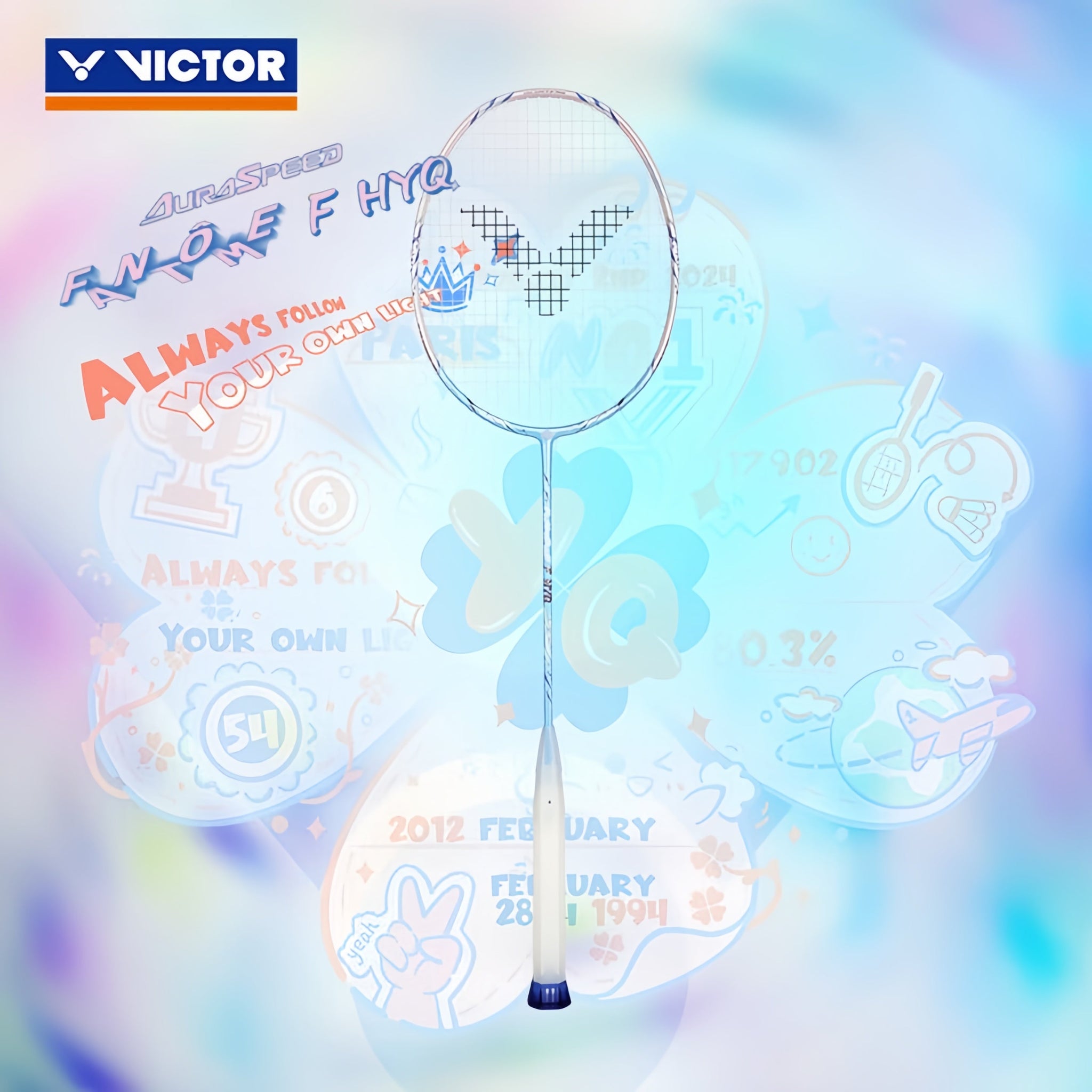 G5 Badminton Racquet – Unstrung & Free Grip | 2025 NEW - Gem Sports