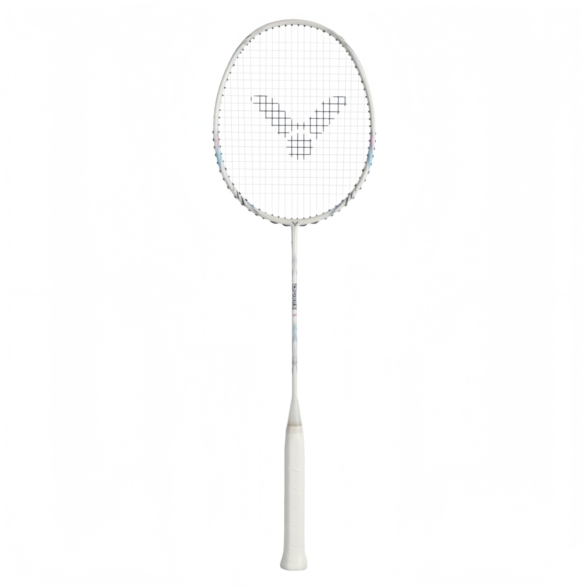 VICTOR DriveX 1A (Moonlight White) Badminton Racquet – Unstrung & Free Grip - Gem Sports