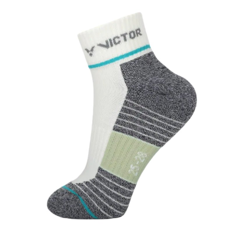 VICTOR Sports Socks UNISEX SK1024 A - White - Gem Sports