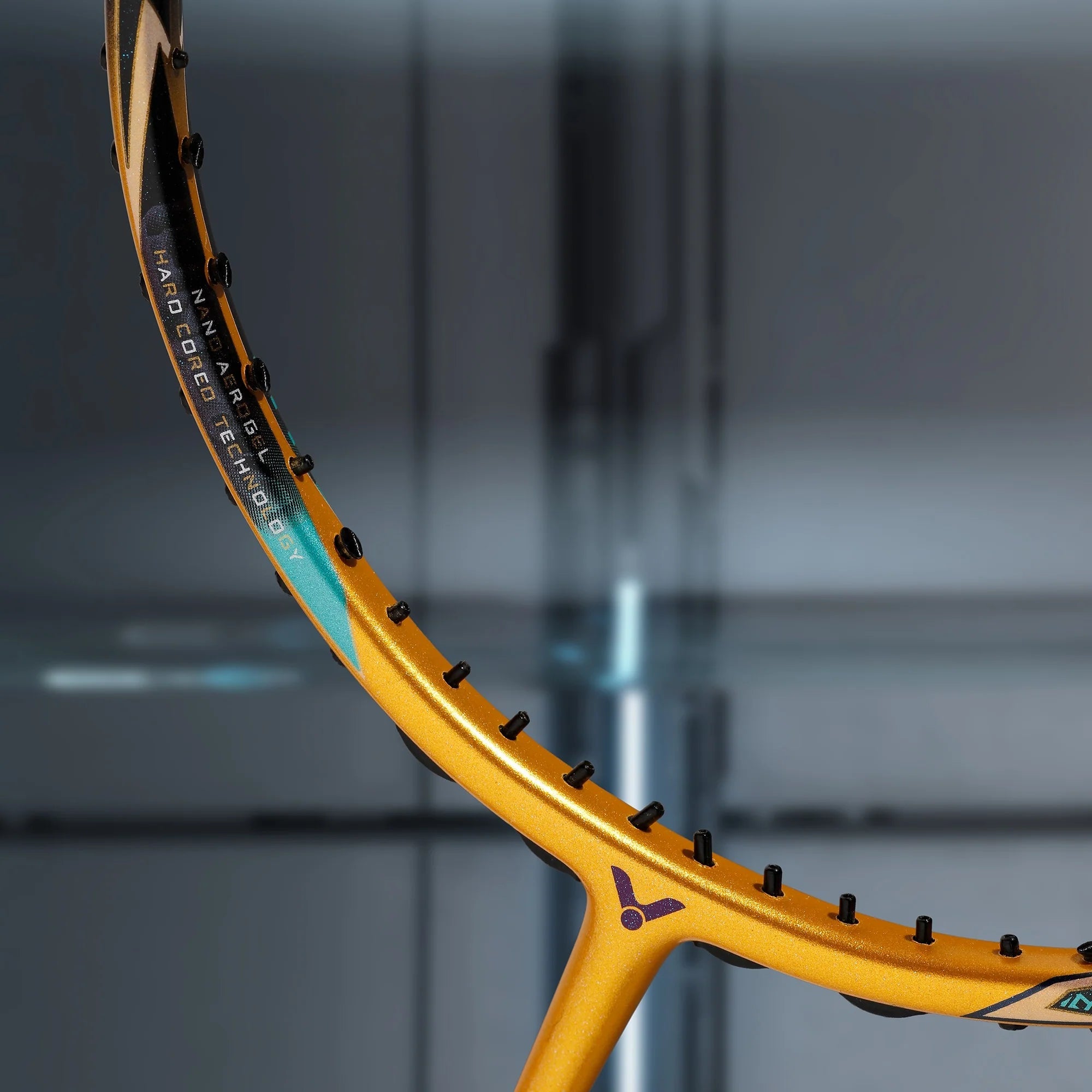 VICTOR Thruster - F Claw Ultra Badminton Racquet – Unstrung & Free Grip - Gem Sports