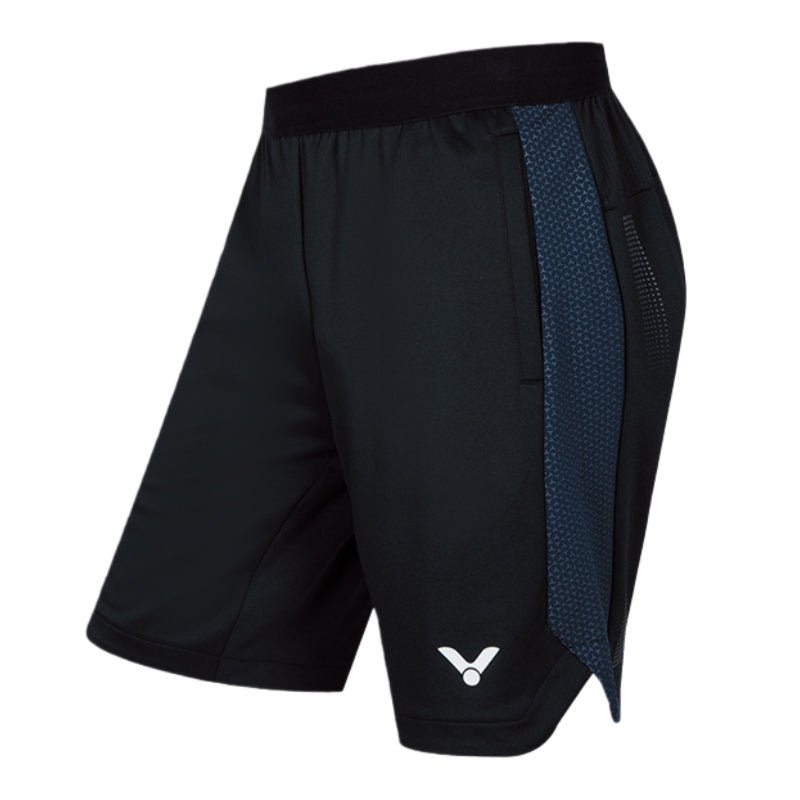 VICTOR Tournament Series Unisex Knitted Shorts R - 55200 C - Black - Gem Sports
