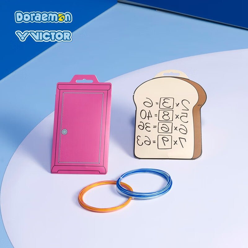 VICTOR x Doraemon VS - 63DRM Badminton String Set (10m) Multiple Colors - Gem Sports