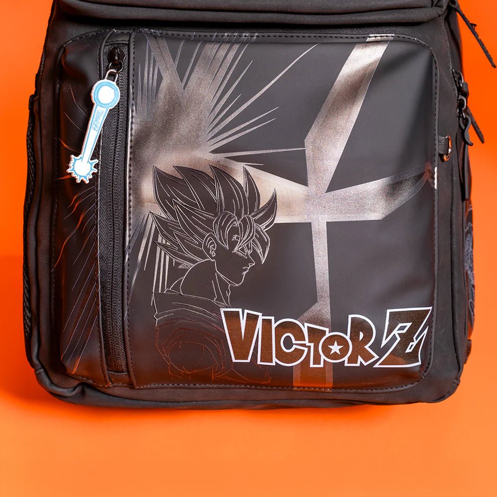 VICTOR x Dragon Ball Z Backpack for Badminton & Tennis - BR5039DBZ - C Black - Gem Sports