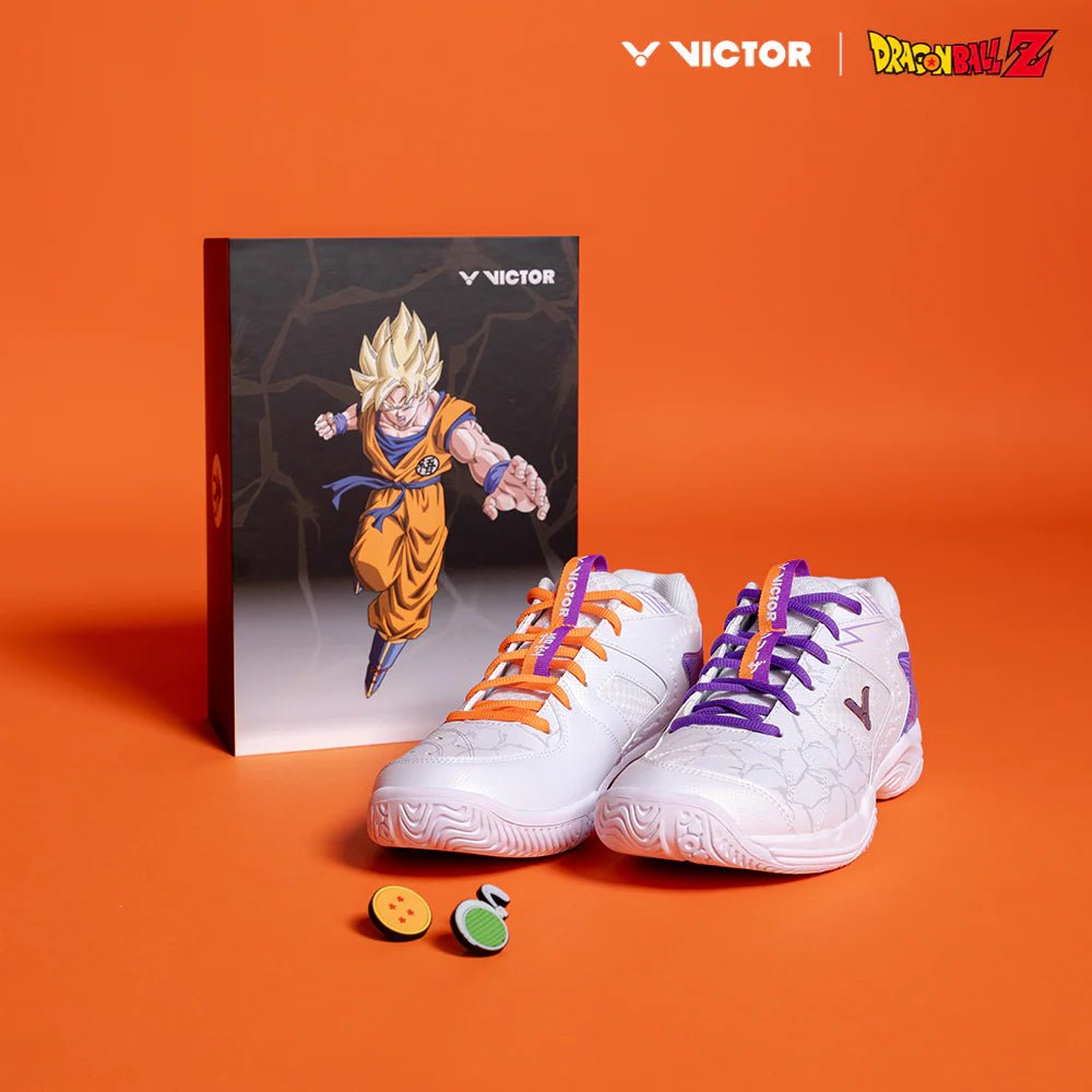 VICTOR x Dragon Ball Z Badminton Shoes UNISEX - P - DBZ - A Bright White - Gem Sports