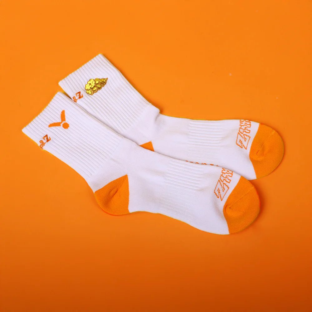 VICTOR x Dragon Ball Z Sports Socks UNISEX - SK508DBZ - A White - Gem Sports