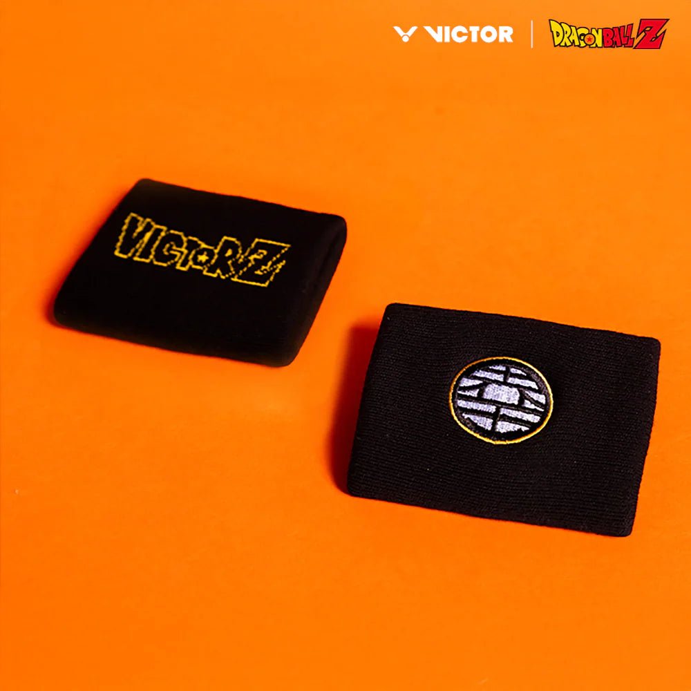 VICTOR x Dragon Ball Z Wristband - SP506DBZ - C Black - Gem Sports