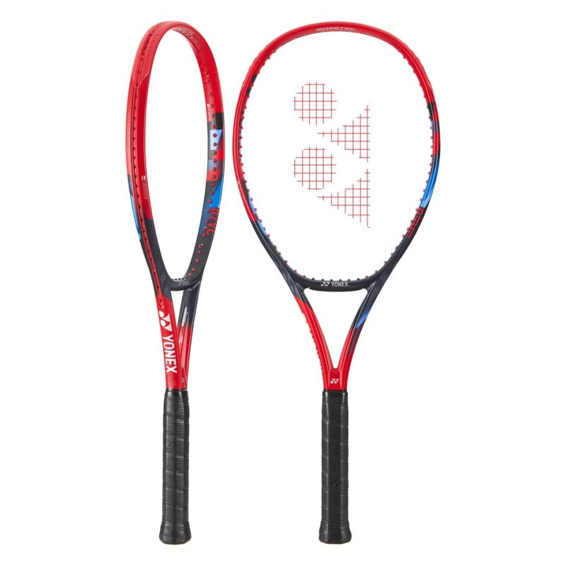 YONEX 2023 VCORE 100 (Scarlet) 300g Tennis Racquet - Unstrung & Free Grip - Gem Sports