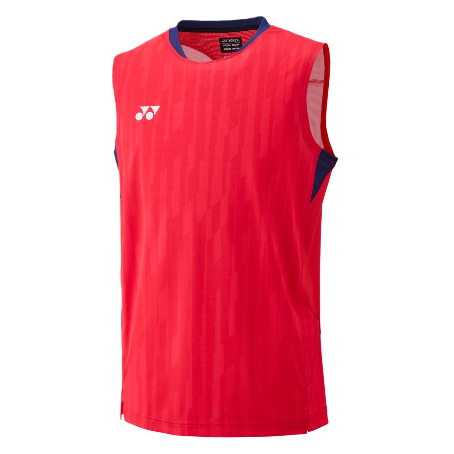 YONEX 2025 China National Team Men's Sleeveless Top 10645YX - Clear Red - Gem Sports