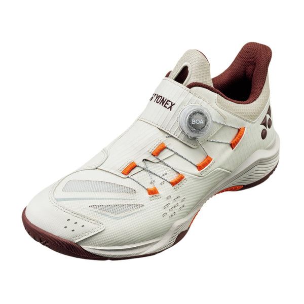 YONEX 2025 Power Cushion 88 DIAL 3 WIDE Badminton Shoes - Light Beige - Gem Sports