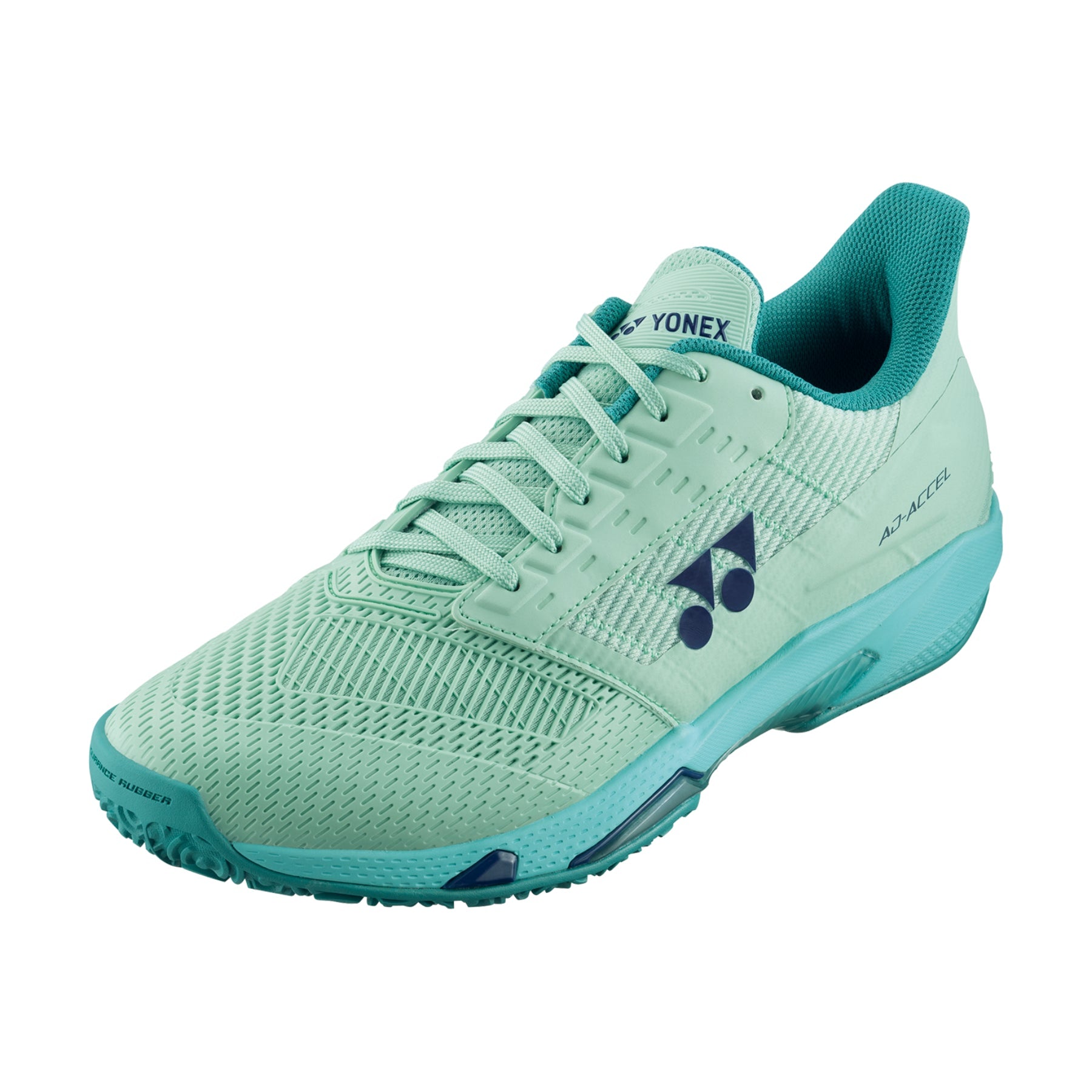YONEX 2025 Power Cushion AD - ACCEL WOMEN'S Tennis Shoes (Clay Court) - Peppermint - Gem Sports