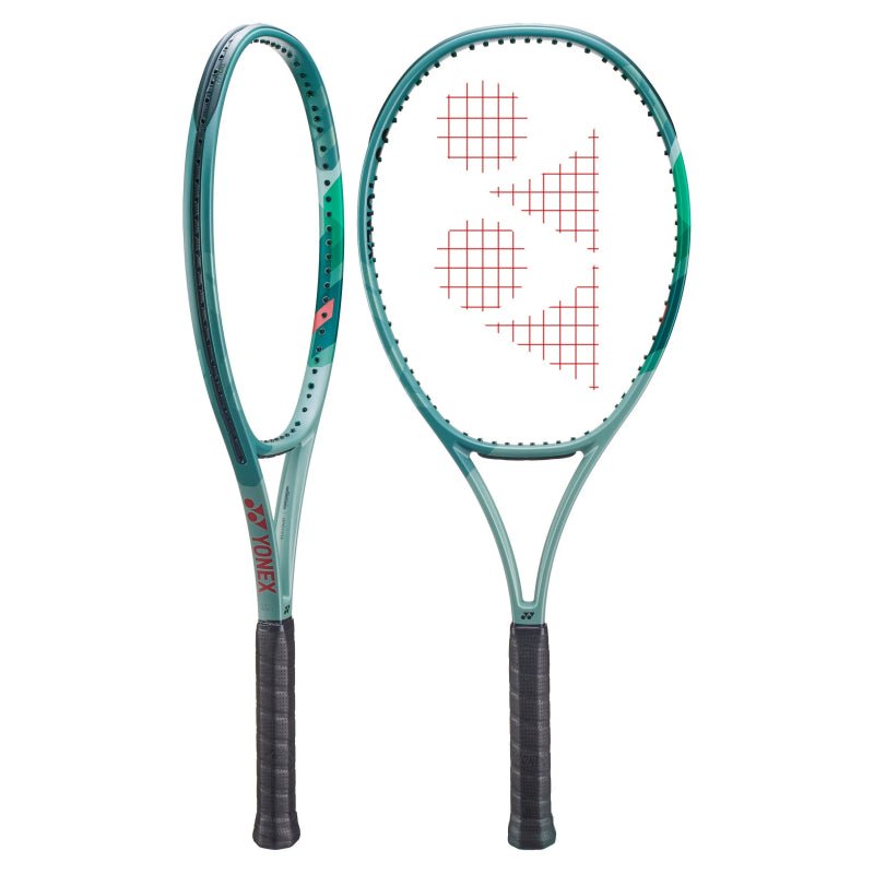 YONEX PERCEPT 100 (Olive Green) 300g Tennis Racquet - Unstrung & Free Grip - Gem Sports