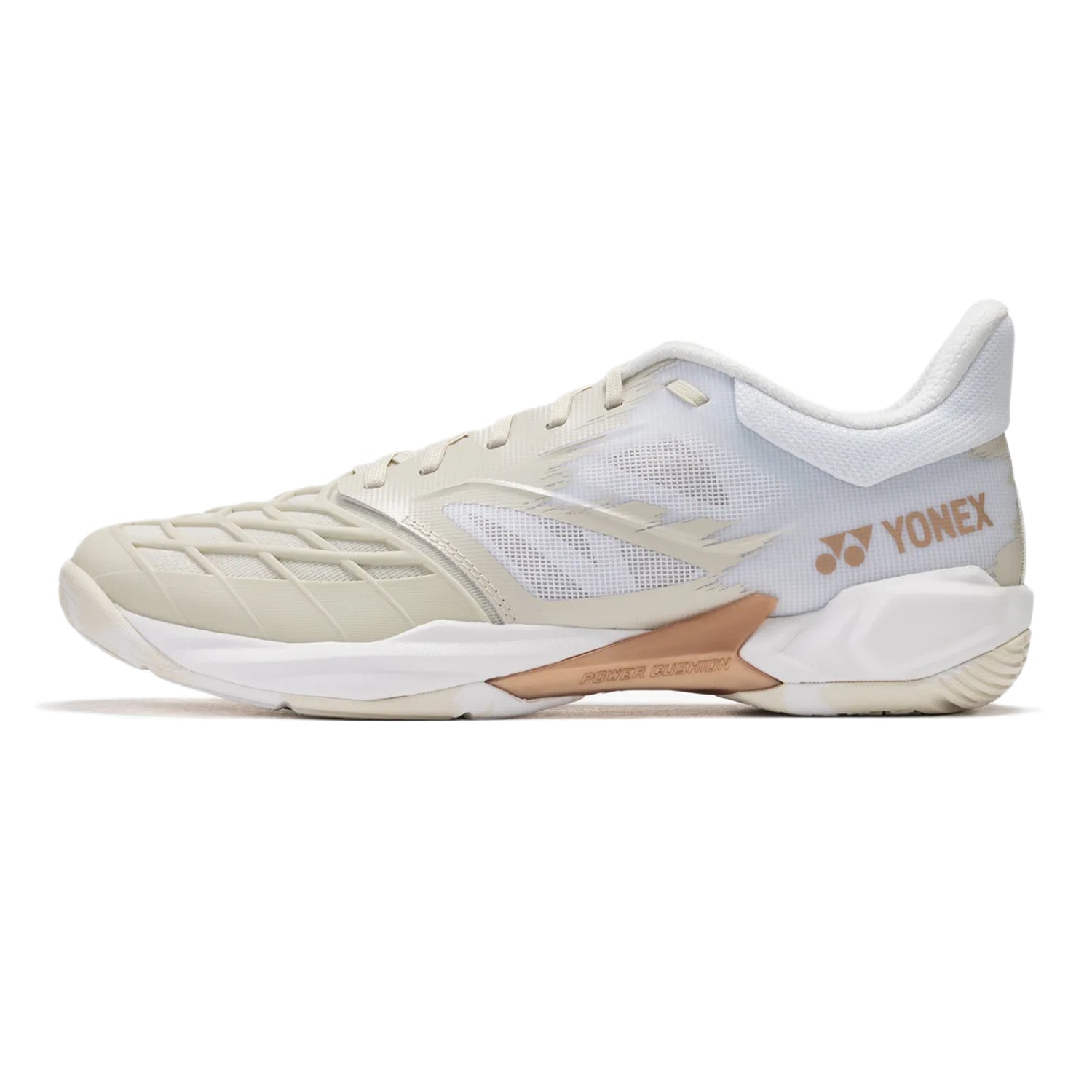 YONEX Power Cushion Cascade Drive 3 UNISEX Badminton Shoes - Light Beige - Gem Sports
