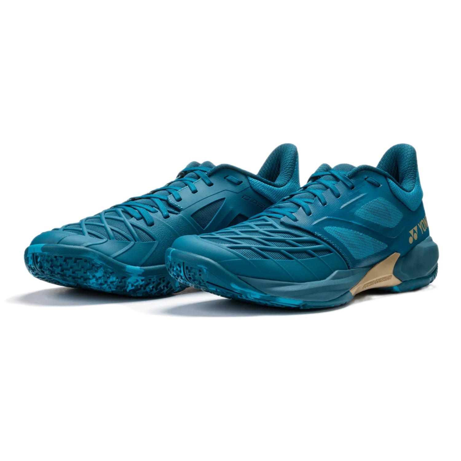 YONEX Power Cushion Cascade Drive 3 UNISEX Badminton Shoes - Peacock Blue - Gem Sports