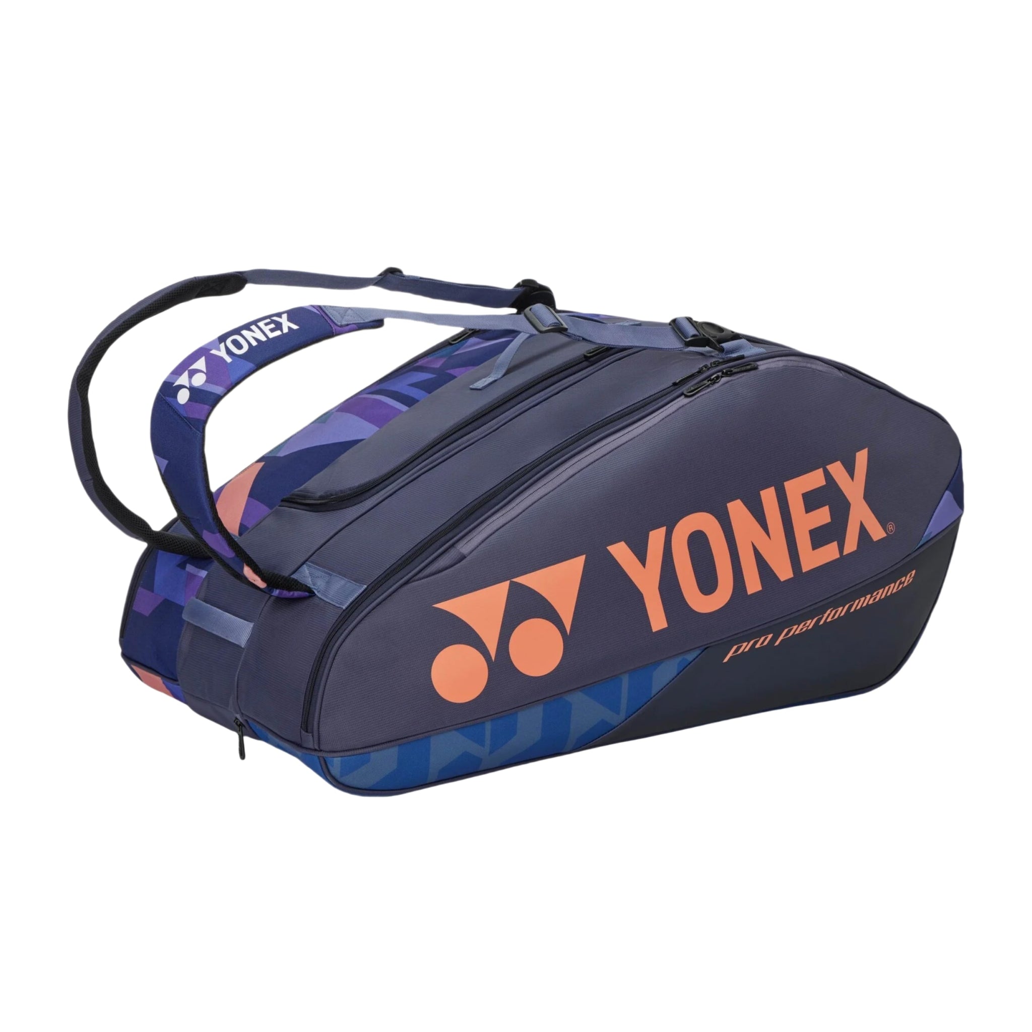 YONEX Pro Racquet Bag (12 pcs) [WIDE] for Badminton & Tennis – BA924212 Midnight Navy - Gem Sports