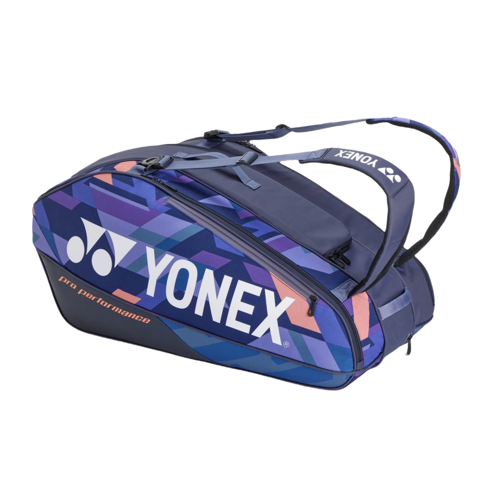 YONEX Pro Racquet Bag (9 pcs) for Badminton & Tennis – BA92429 Midnight Purple - Gem Sports